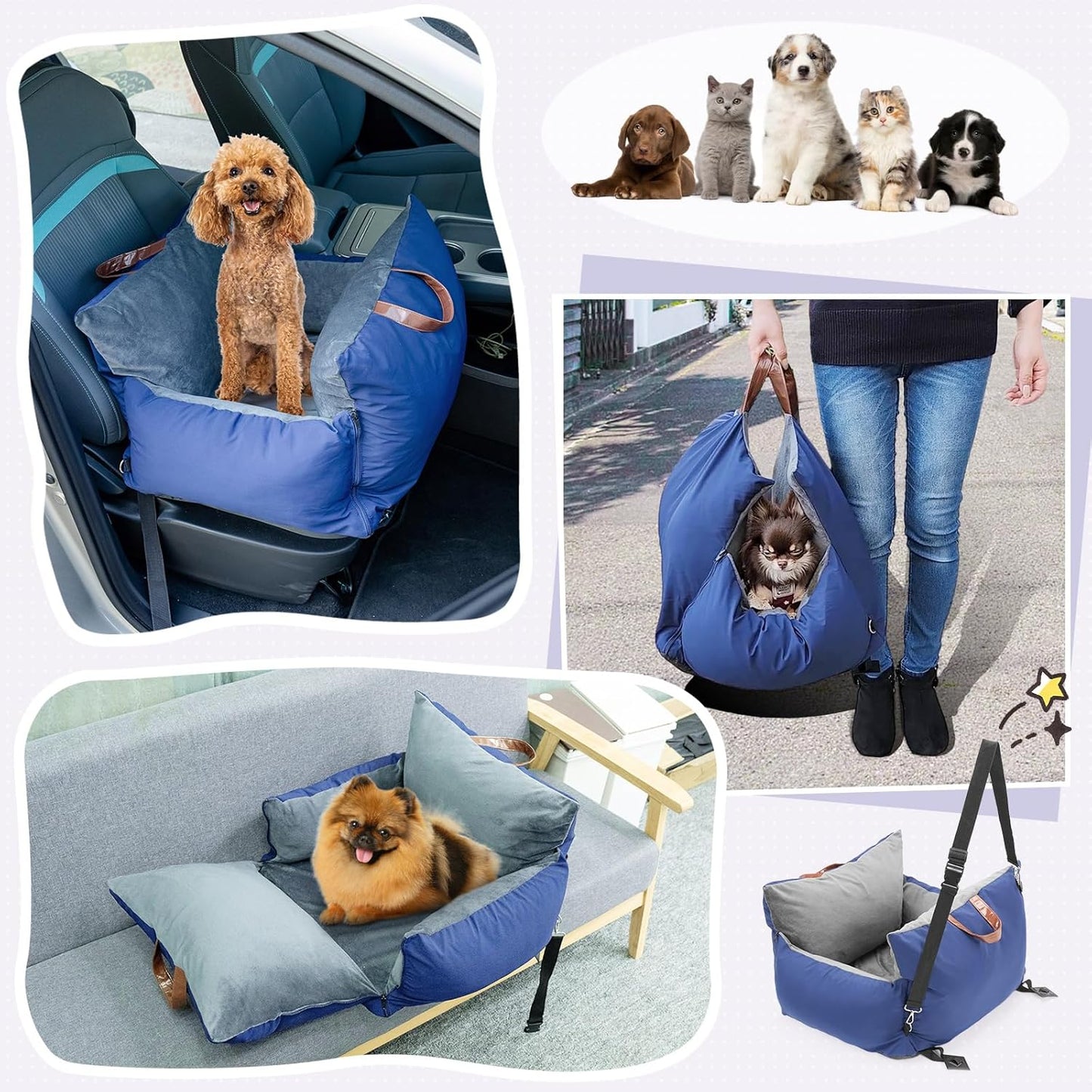 PawNest™-Eco-friendly Multi-functional Pet Travel Bag